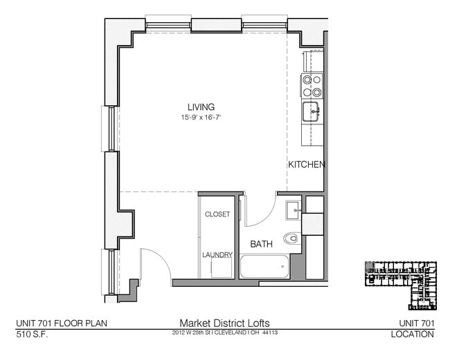 Floorplan - Market District Lofts