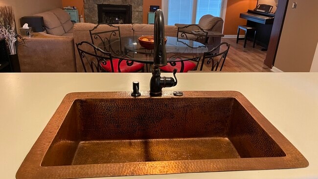 Copper sink - 229 Quail Run