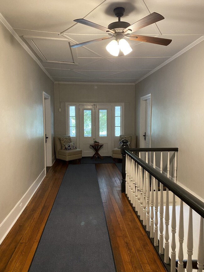 Upstairs hallway - 445 Hampton St