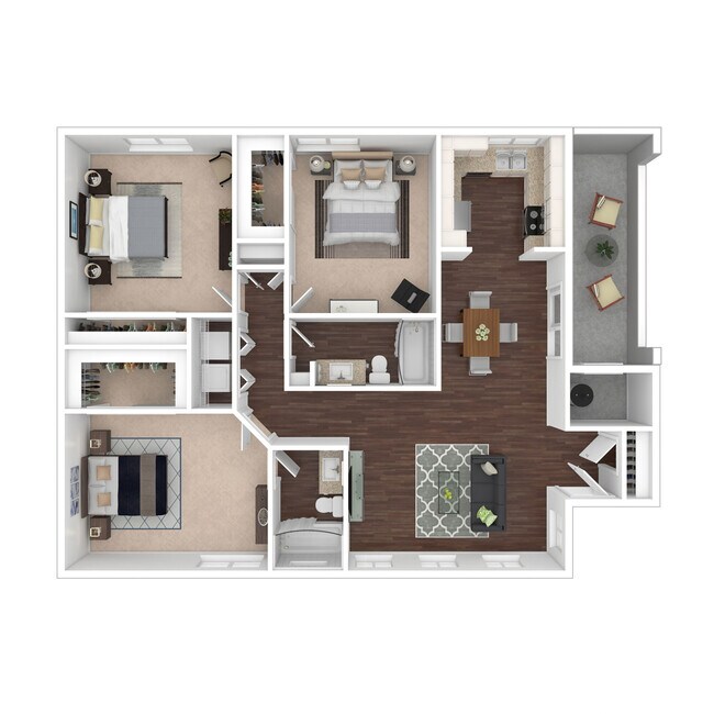 Floorplan - The Falls at Willow Creek