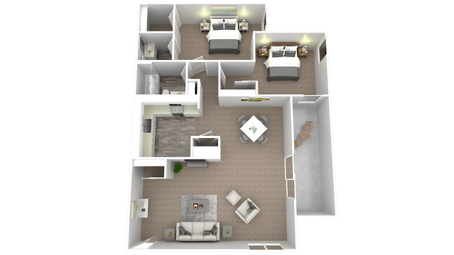 Floorplan - Orchard Village Apartments