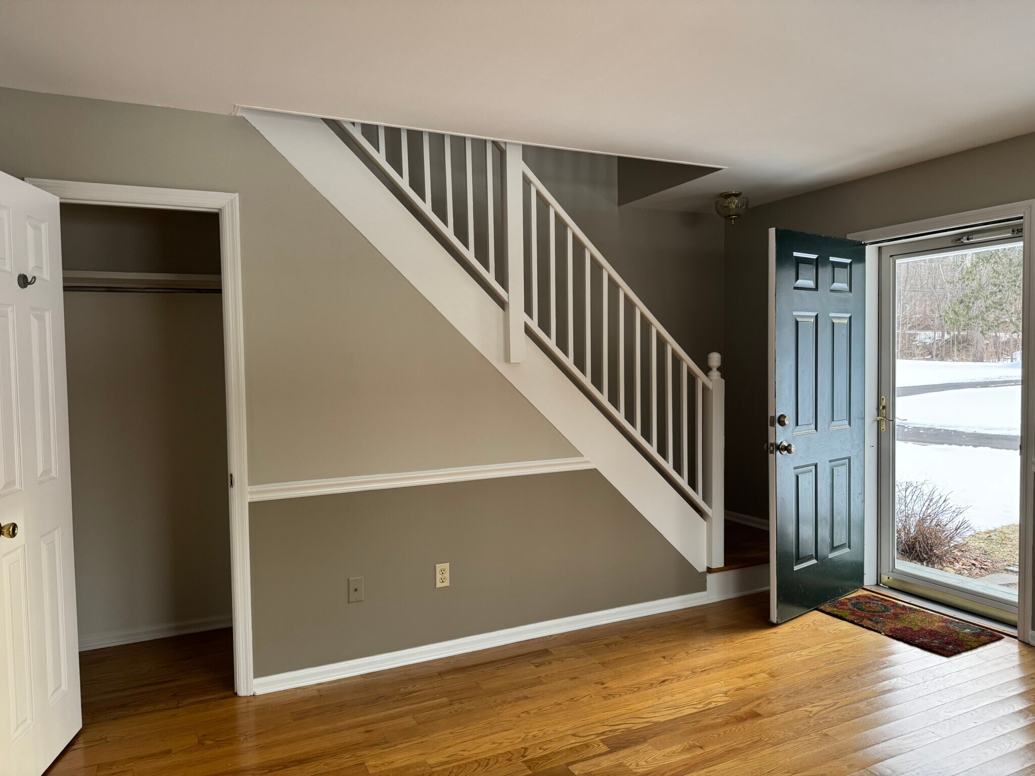 Ample storage area under stairs - 75 Fostertown Rd