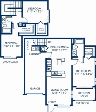 Floorplan - Camden Doral Villas