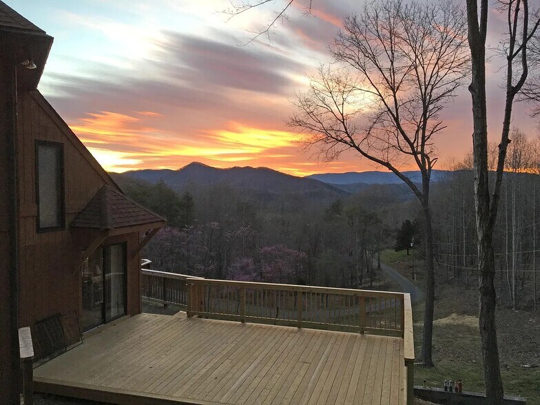 Sunrise over deck - 983 Brattle Ln