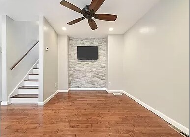 Living Room - 112 Van Buren St