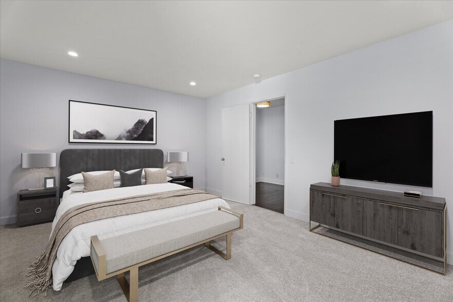 bedroom (virtually staged) - 2311 4th St