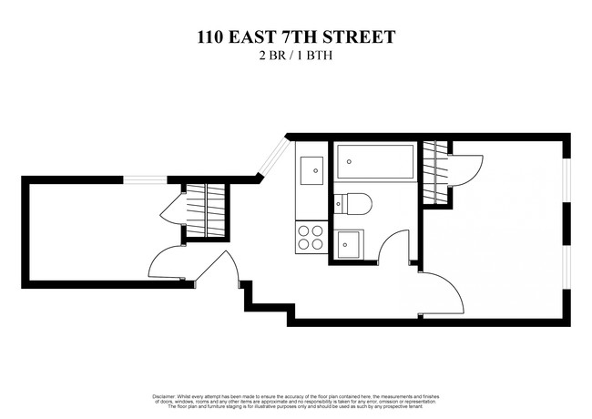 Floorplan - 110 East 7th Street