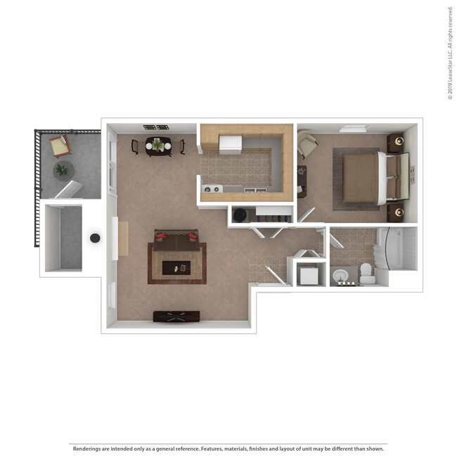 Floorplan - Scenic Pines Apartments