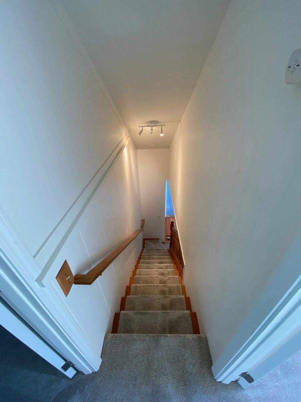 Stairs to upper bedroom/storage - 1005 Del Monte Blvd