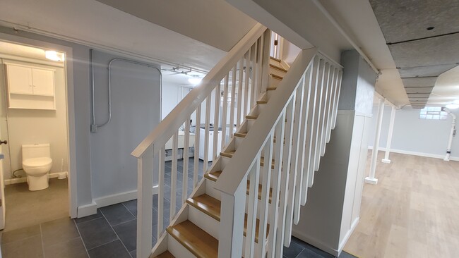 View of basement stairs - 6934 Winding Way