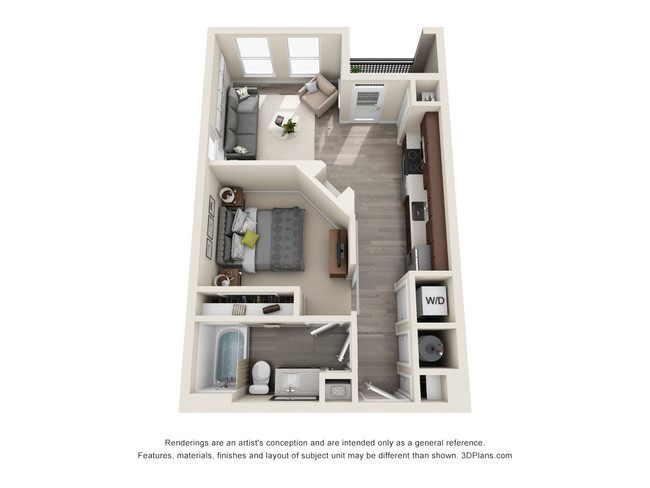 Floorplan - The Baldwin at St. Paul Square