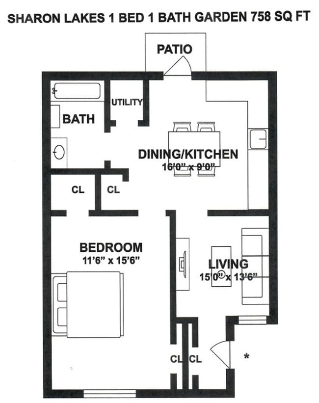 Building Photo - Renovated  1 bedroom / 1bathroom $1150.00