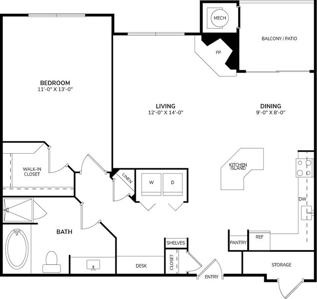Floorplan - Windsor Meridian