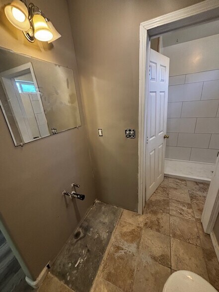 Separate area for vanity to be installed - 1812 Pacific Beach Dr