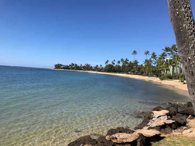 Kahala Beach in front of bldg. - 4999 Kahala Ave