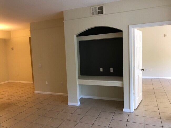 Media shelf - 2801 Chancellorsville Dr