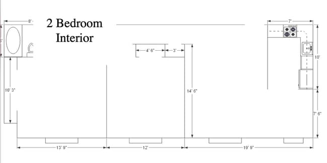 Floorplan - Garner House Apartments
