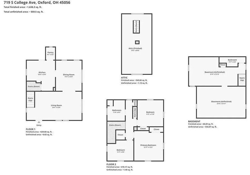 Building Photo - 719 S College Ave