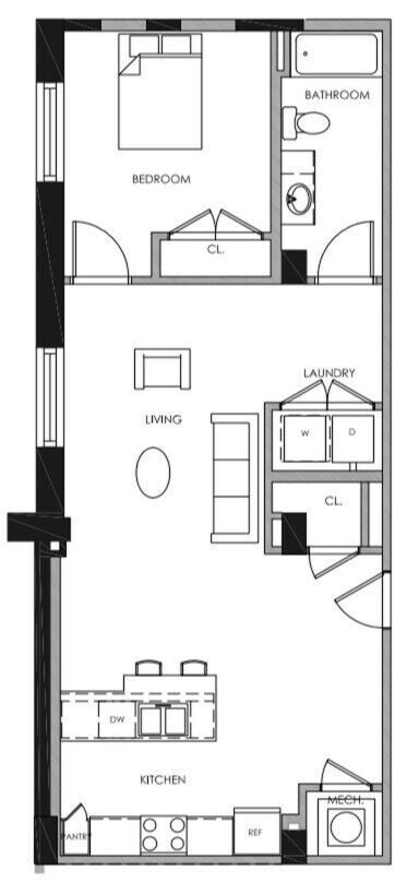 Floorplan - Sands Senior Apartments