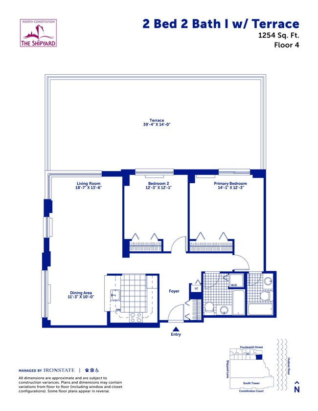 Floorplan - The North Constitution