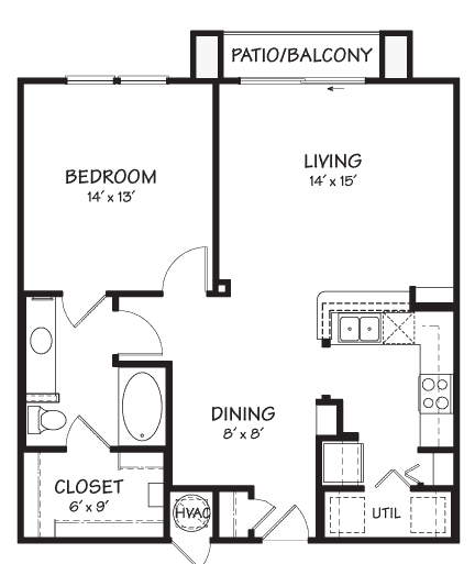 Floorplan - The Reserve on Cave Creek