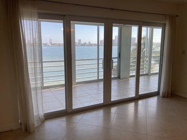 Impact sliders & windows open to spacious balcony - 501 Lake Shore Dr