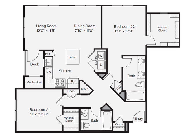 Floorplan - Avalon Northborough