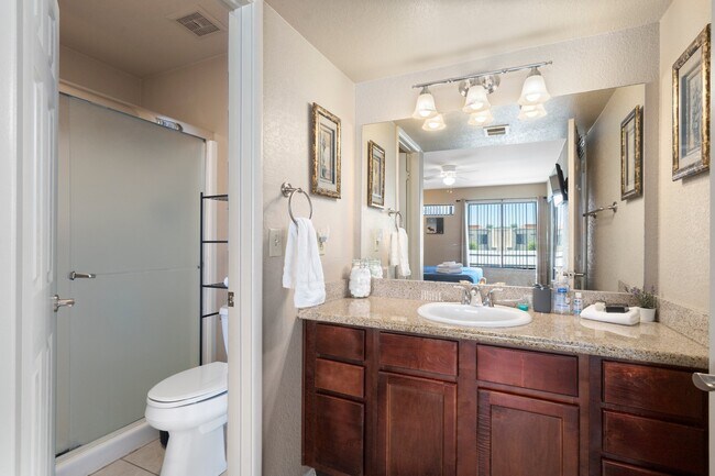 Master bathroom with shower - 3600 N Hayden Rd