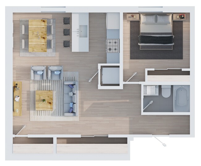 Floorplan - Colonial Flats