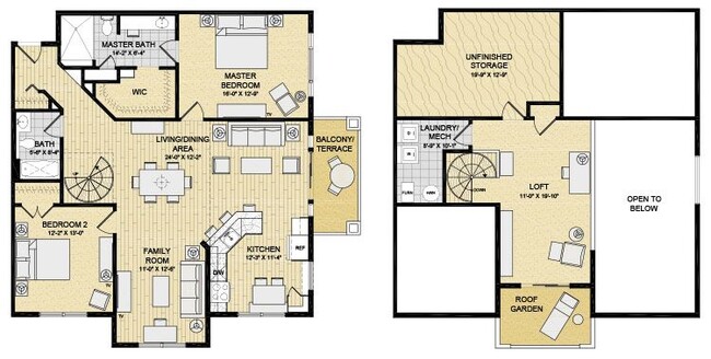 Floorplan - Parkside at the Harbors