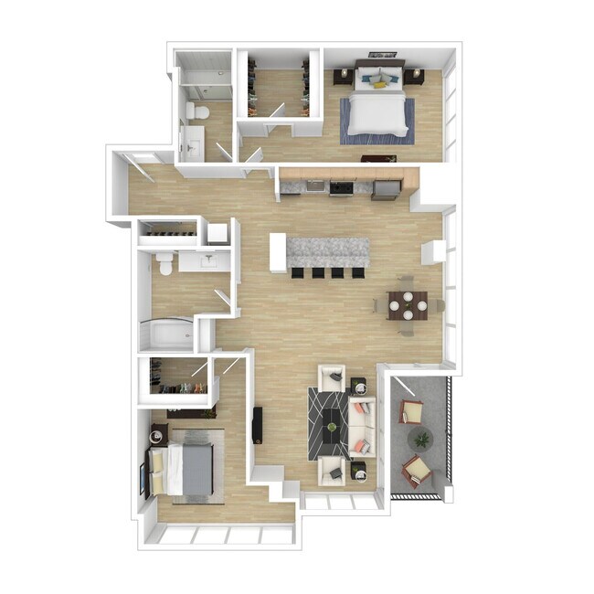 Floorplan - The Studio Park Tower