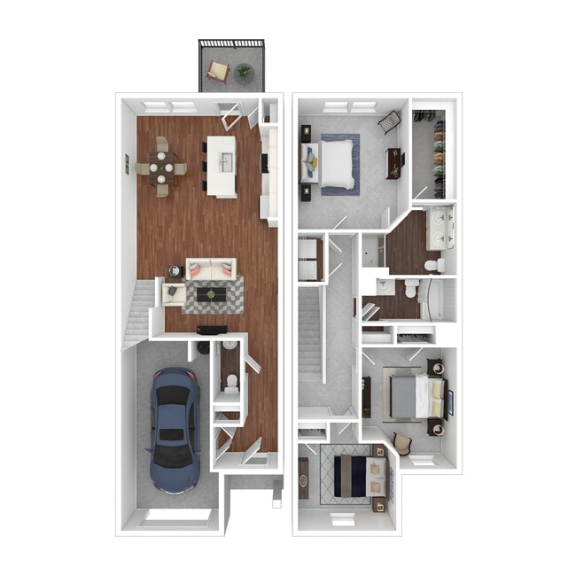 3A_3D Furnished - Cloverleaf Station