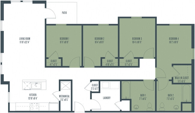 Floorplan - Tiffin Pointe
