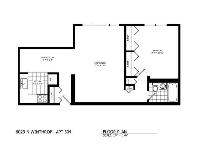 1BR/1BA - The Arbor Winthrop North