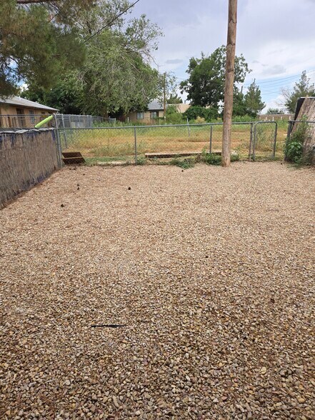 Back Yard - 6550 Columbus Dr