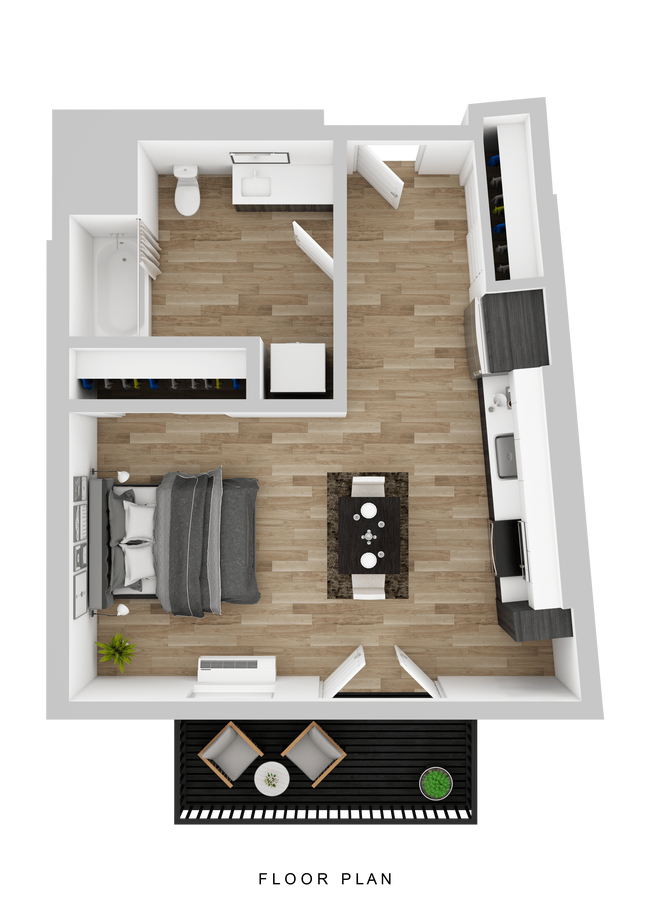 Floorplan - Hyas Point Apartments