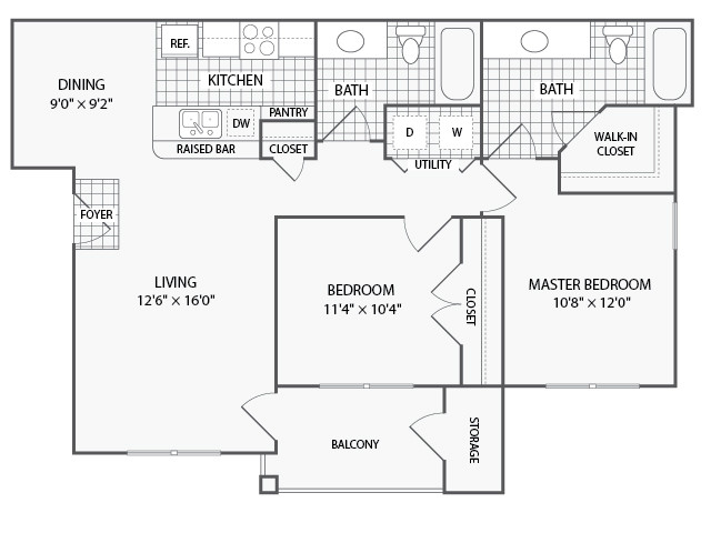 Floorplan - Parkways on Prairie Creek