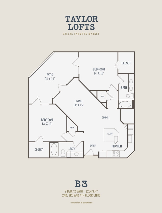 Floorplan - Taylor Lofts