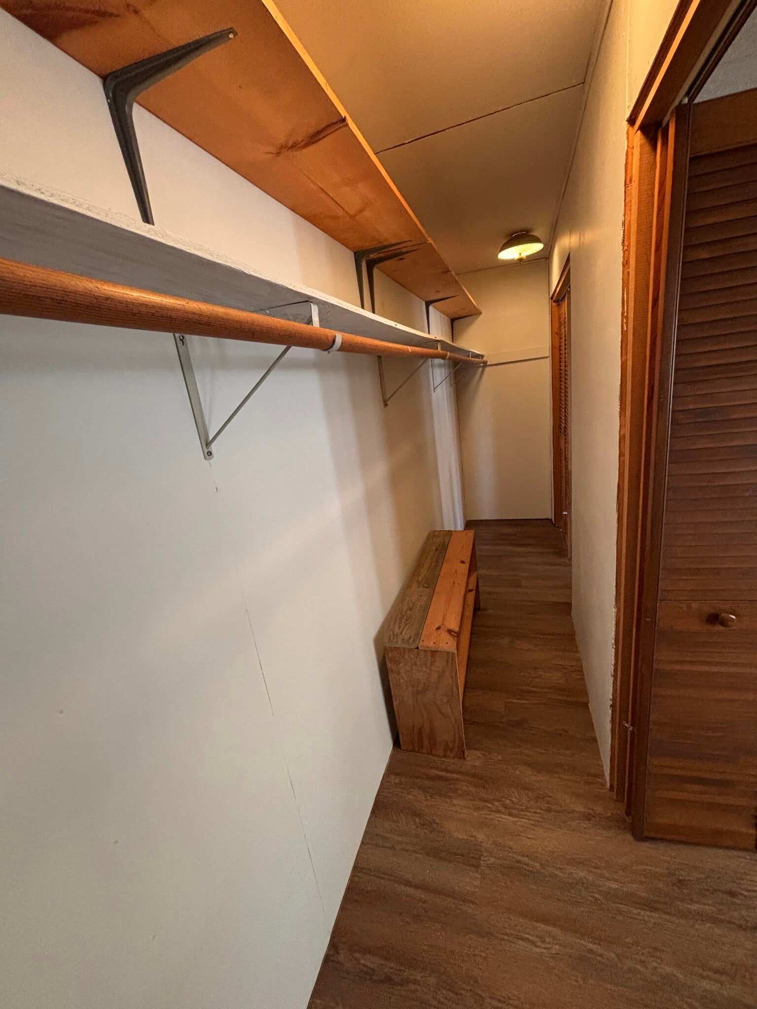 Inside closet. - 8411 Shannon Rd