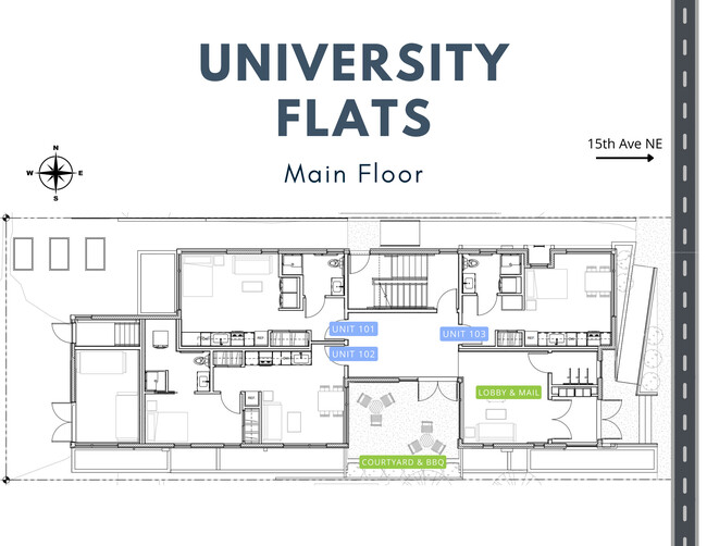 Floorplan - University Flats