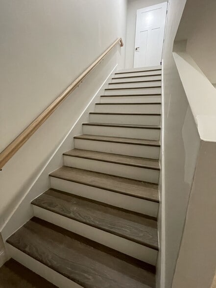 Stairs to the Basement / Family Room - 144 River Common Rd