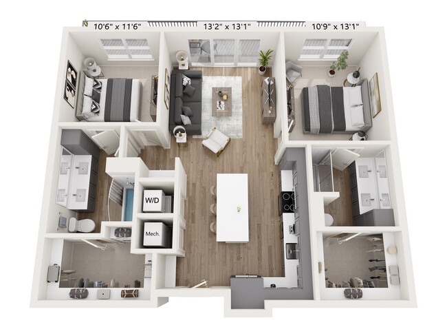 Floorplan - Lakeshore Pearl 2