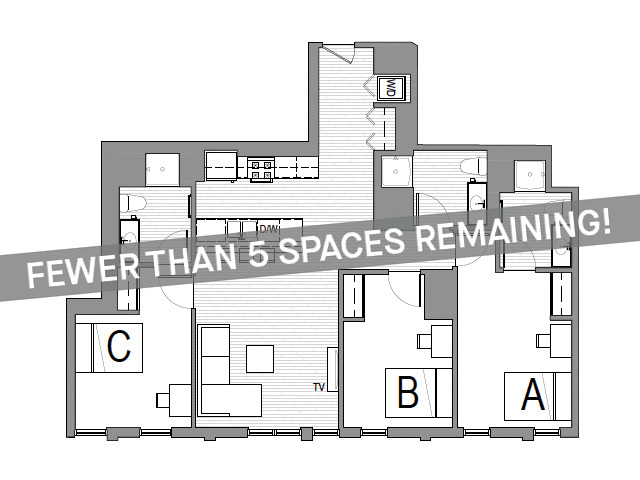 3x3 E - Fewer than 5 Spaces Remaining! - Student | Rise at Riverfront Crossings