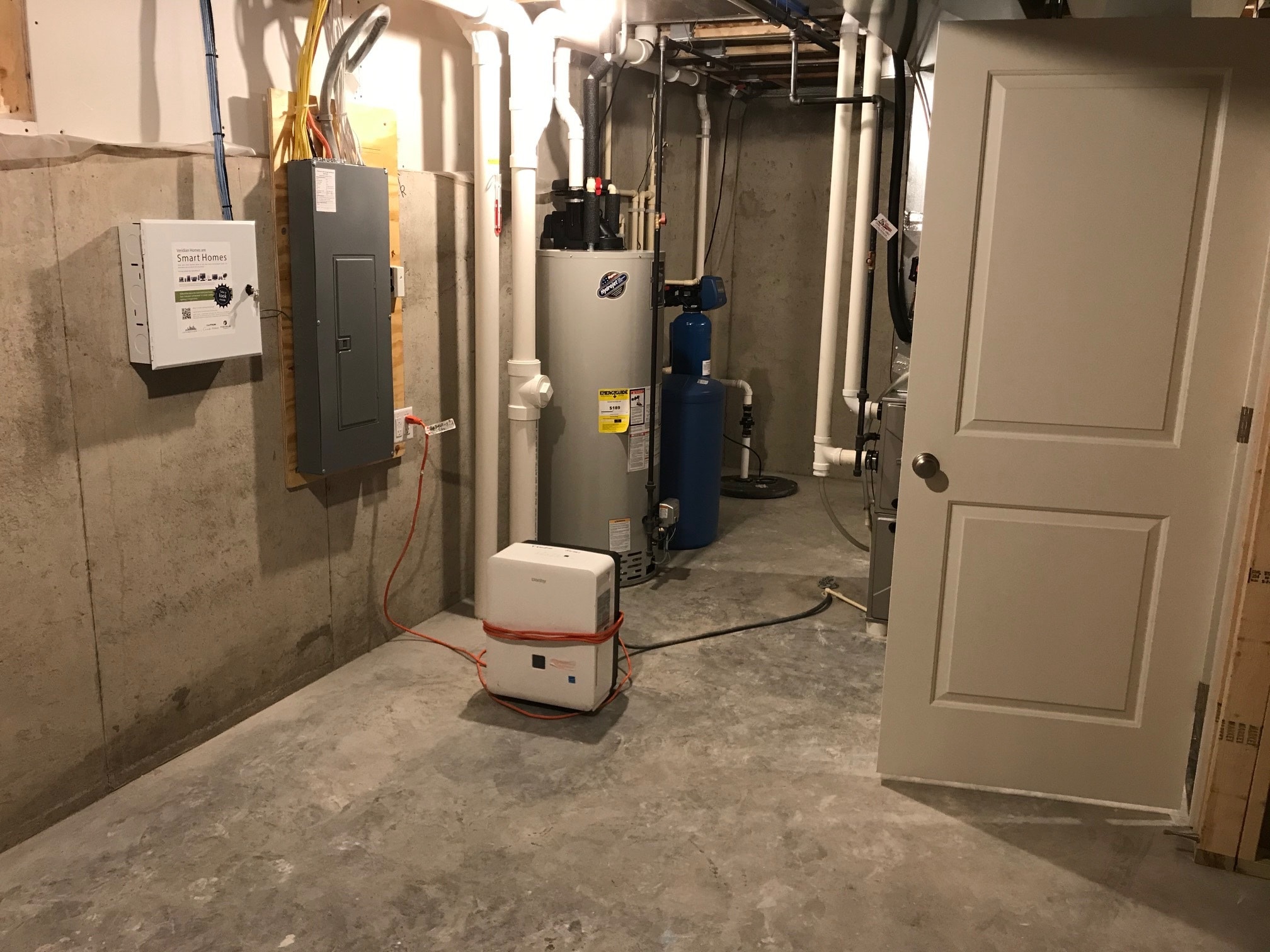 Ample basement storage with brand new utilities - 5858 Lien Rd