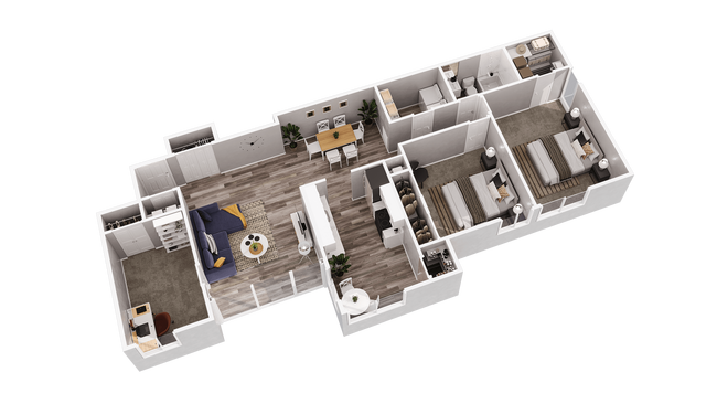 Floorplan - The Pynes by Trion Living
