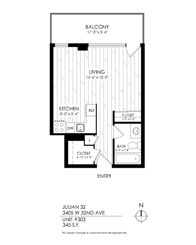 Floorplan - Julian32 at Highlands Square