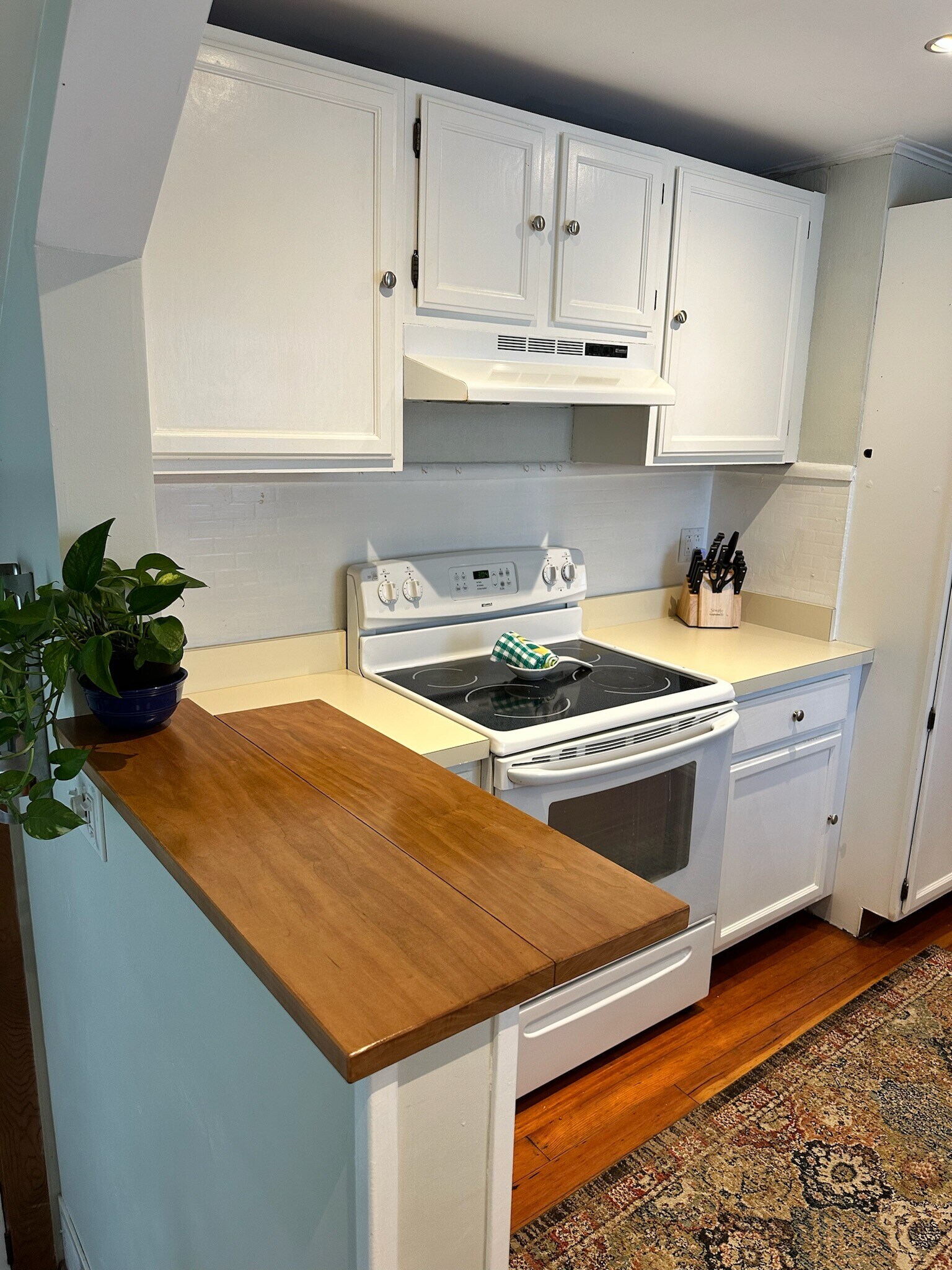 Stove and foldable bar shelf - 59 Monroe St