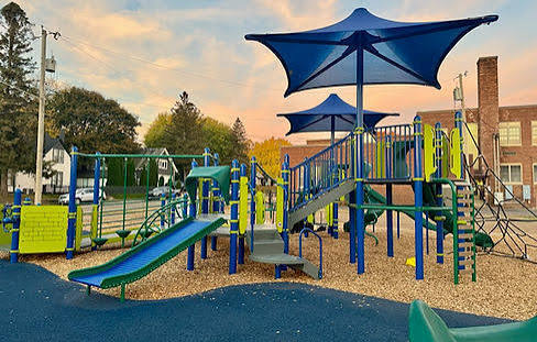 Playground across street - 610 Linden St W