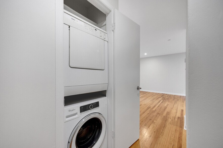 Washer and dryer in unit - 220 S Sartain St