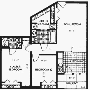 2BR/2BA - The Atrium and Cottages at Lutheran Village